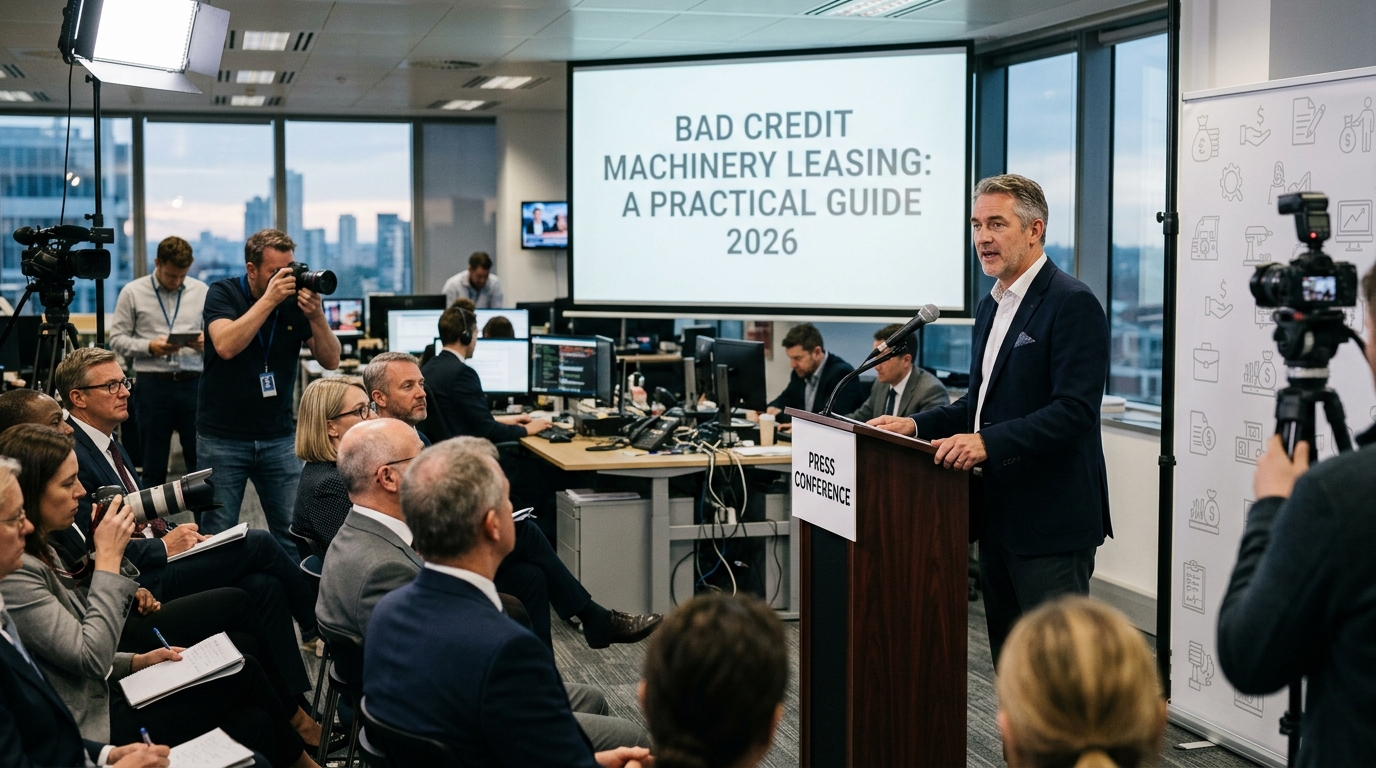 Illustration: Bad Credit Machinery Leasing: A Practical Guide 2026