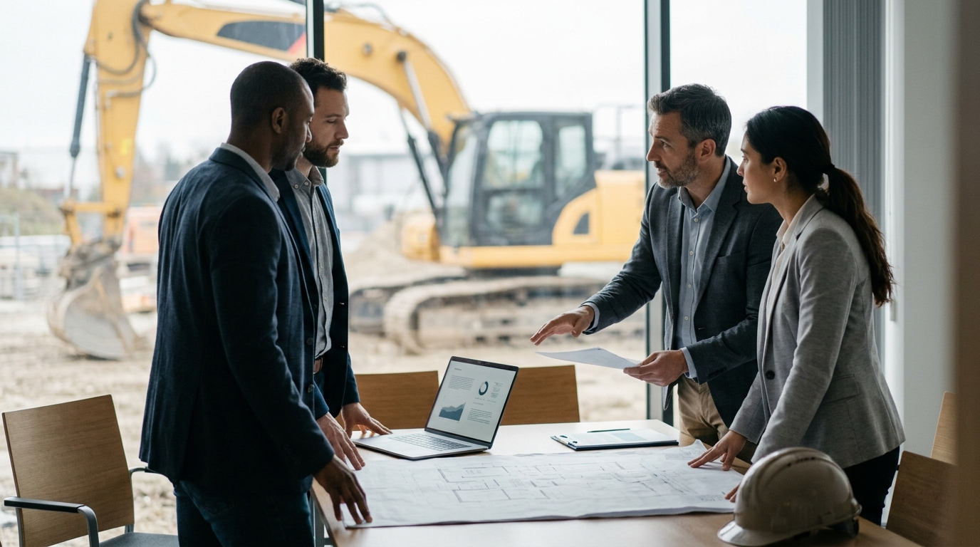 Illustration: Machinery Leasing vs. Buying: A 2026 Financial Guide for Contractors